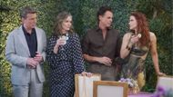 Jack, Diane, Billy, and Sally on The Young and the Restless | Image: JPI